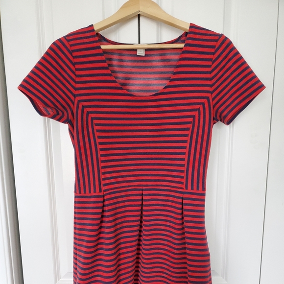 J. Crew striped scoop neck dress - Picture 1 of 3